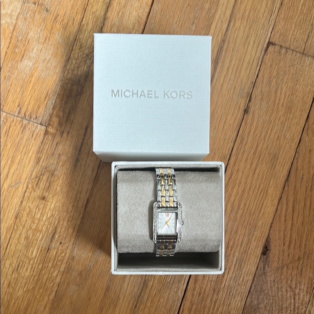 Michael Kors Gold and Silver Bracelet Watch